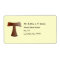 Tau Cross Address Labels