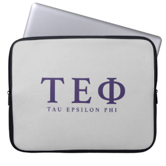 Tau Epsilon Phi Letters Laptop Sleeve