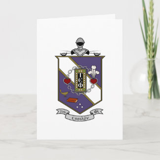 Tau Epsilon Phi Tau Crest Card