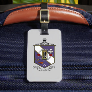 Tau Epsilon Phi Tau Crest Luggage Tag
