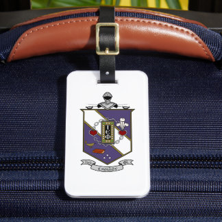 Tau Epsilon Phi Tau Crest Luggage Tag