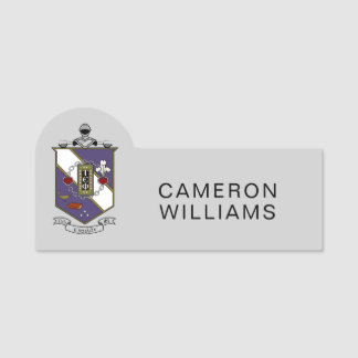 Tau Epsilon Phi Tau Crest Name Tag