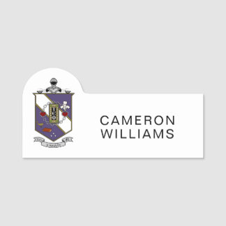 Tau Epsilon Phi Tau Crest Name Tag