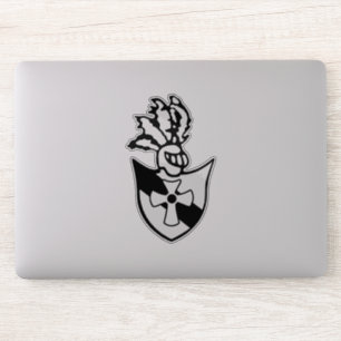 Tau Gamma Theta Vinyl Sticker - Black Crest