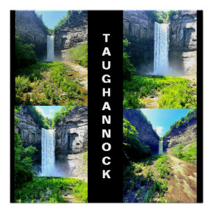 TAUGHANNOCK FALLS ITHACA NEW YORKGlossy Poster