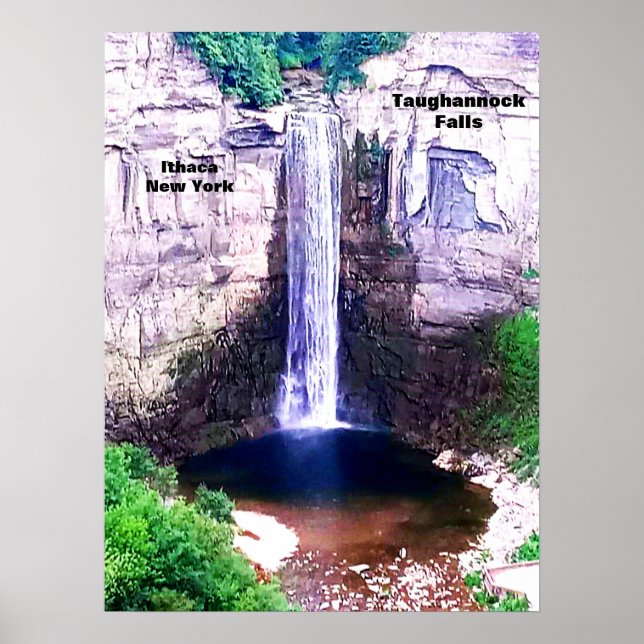TAUGHANNOCK FALLS ITHACA  POSTER (Front)