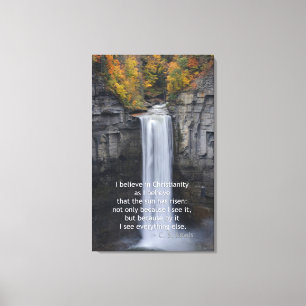 Taughannock Falls, Ulysses, NY Canvas Print