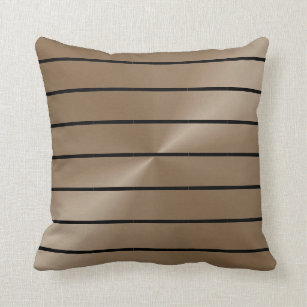 Black and best sale taupe cushions