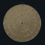 Taupe Coffee Colour Decor Background Customisable Dartboard<br><div class="desc">This custom product is available in a solid taupe coffee colour decor for yourself or as a gift sure to make an impression in all occasions. Click on the "Customise it!" button or link you find on this product page to reveal a set of user friendly designing tools to customise...</div>