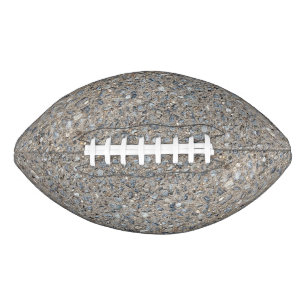 Taupe Concrete Cement Blue Aggregate Sidewalk American Football