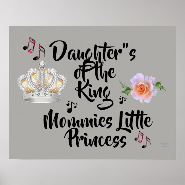Taupe Daughters' of the King Poster (Front)