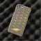 Taupe Faux Gold Foil Arrows Pattern