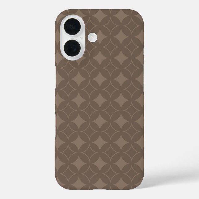 Taupe shippo Case-Mate  iPhone Case (Back)