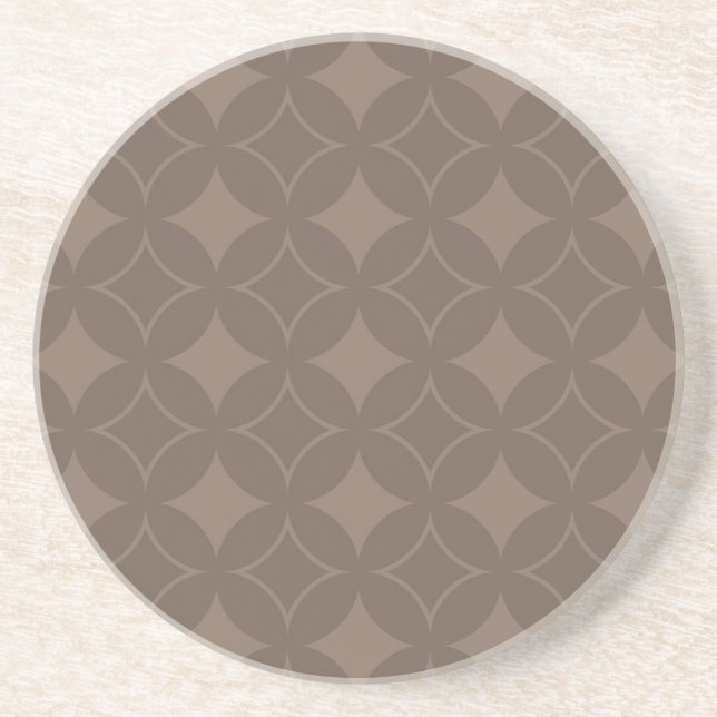 Taupe shippo coaster (Front)