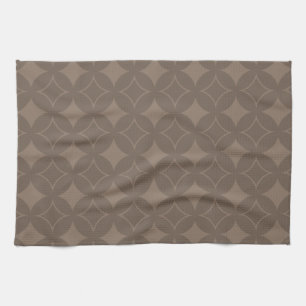 Taupe shippo tea towel