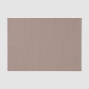 Taupe Solid Colour Tissue Paper