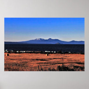 Taupo and Tongariro Poster
