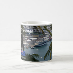 Tauranga - Port - New Zealand - Panorama - Coffee Mug