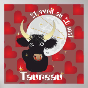 Taureau 21 avril au 20 mai Posters