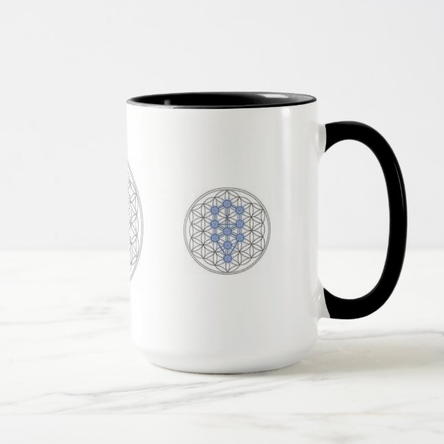 Taurian - Tree of Life - Flower of Life Mug (Right)