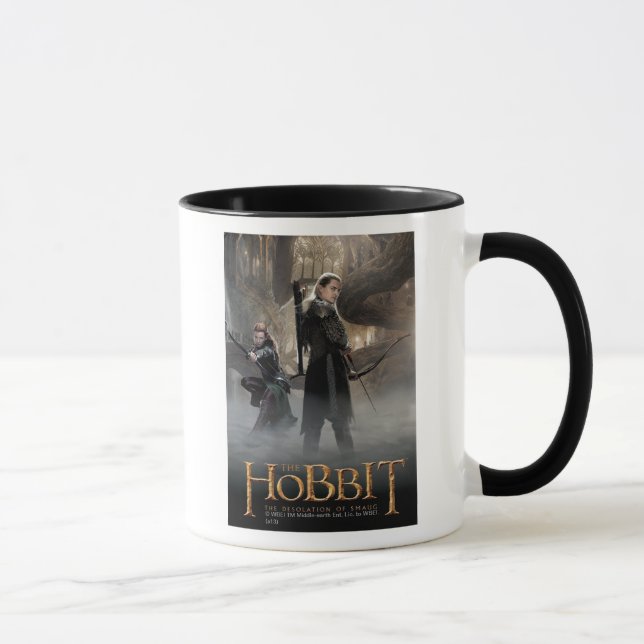 TAURIEL™ And LEGOLAS GREENLEAF™ Movie Poster 2 Mug (Right)