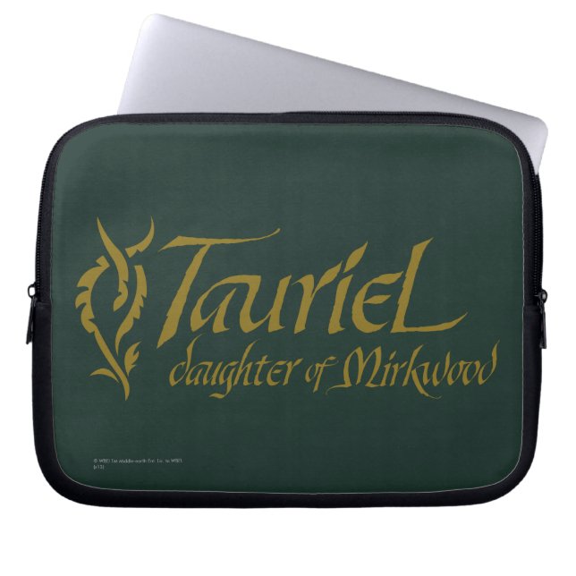 TAURIEL™ Name Laptop Sleeve (Front)
