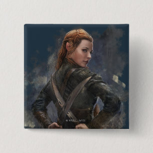 TAURIEL™ Sketch 15 Cm Square Badge