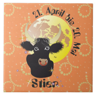 Taurus 21 April to 20 May Fliese Tile