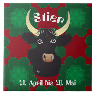 Taurus 21 April to 20 May Fliese Tile