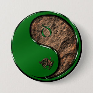 Taurus 7.5 Cm Round Badge