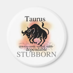 Taurus About You Magnet