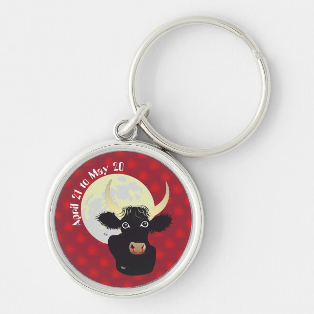Taurus April 21 to May 20 Keychains (Front)