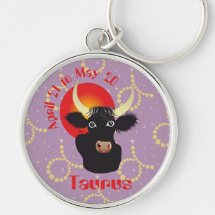 Taurus April 21 to May 20 Keychains