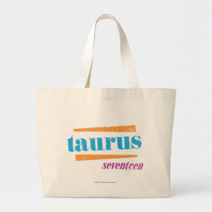 Taurus Aqua Large Tote Bag