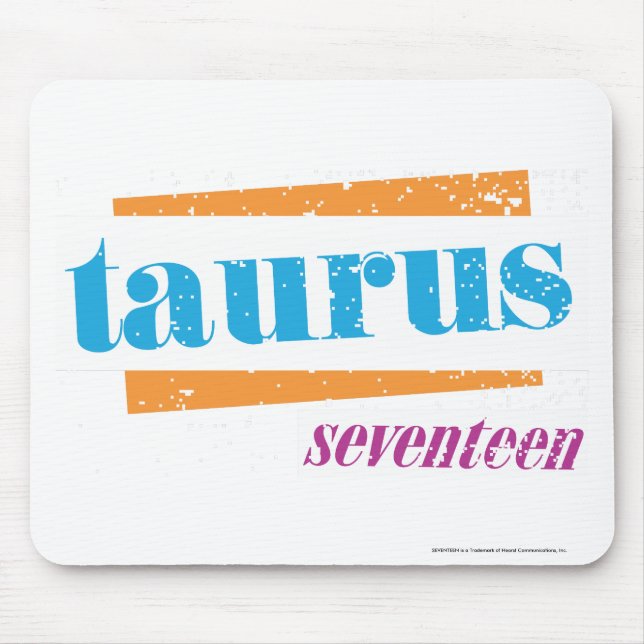 Taurus Aqua Mouse Mat (Front)