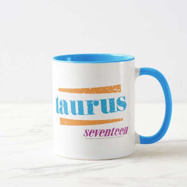 Taurus Aqua Mug (Right)