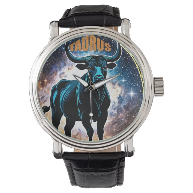 Taurus astrology sign watch (Front)