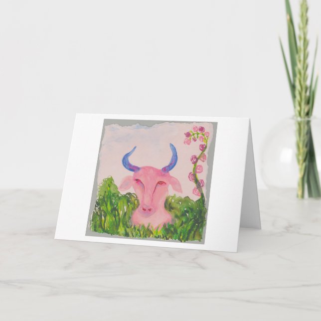 Taurus Birthday Card (Front)