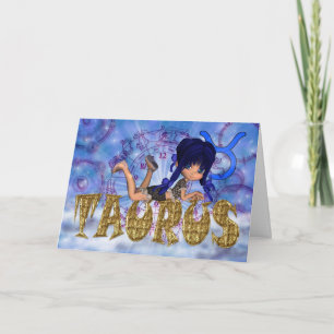 Taurus Birthday Card