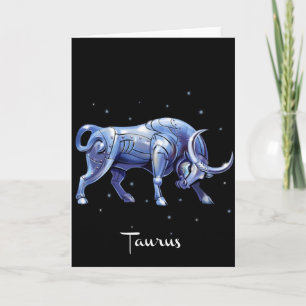 Taurus Birthday Card