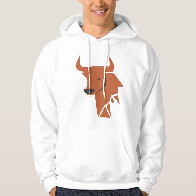 Taurus Bronze Bull Sweatshirt – Confident Zodiac  (Front)