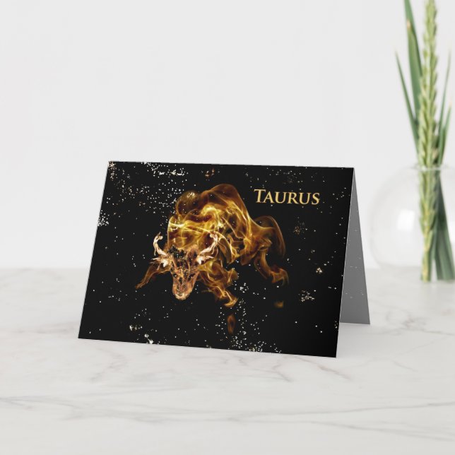 Taurus - Bull-Card Card (Front)
