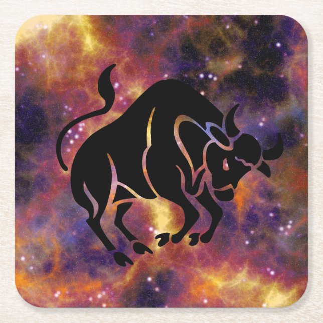 taurus bull coasters (Front)