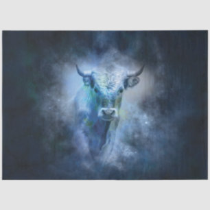Taurus Bull Decoupage Tissue Paper