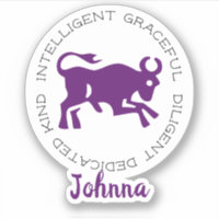 Taurus Bull Logo Zodiac Star Sign Traits
