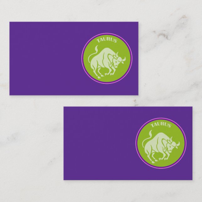 Taurus Business Card (Front/Back)