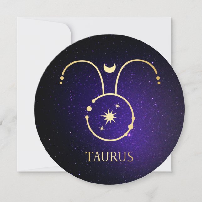 Taurus Card (Front)