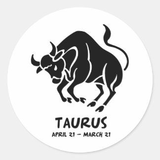 Taurus Classic Round Sticker