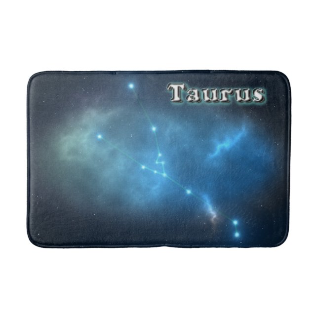 Taurus constellation bath mat (Front)