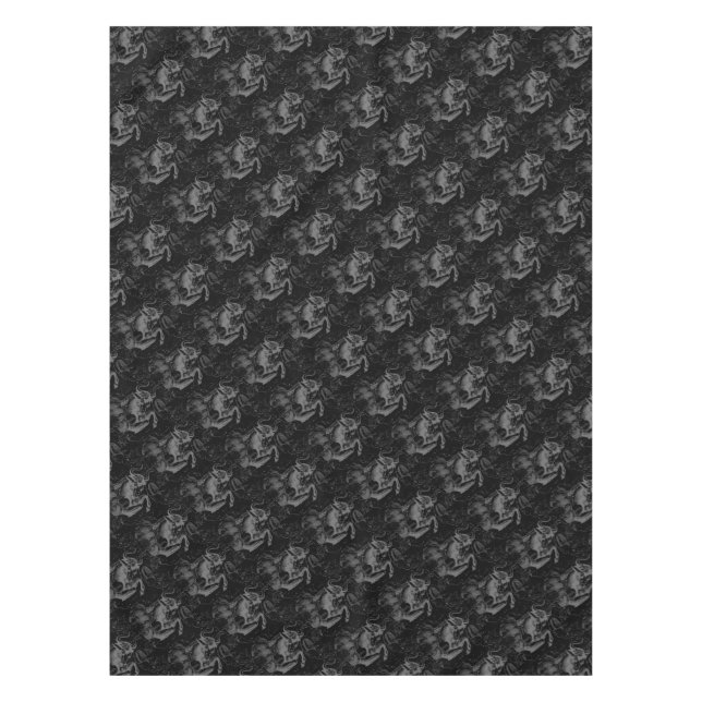 Taurus Constellation Hevelius 1690 Decor Tablecloth (Front)